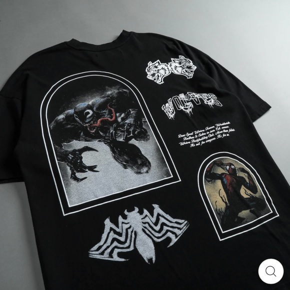 VINTAGE DARC SPORT X MARVELS SPIDER-MAN & VENOM “OUR VENOM” SHIRT - Picture 1 of 5